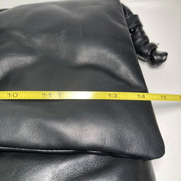 Giorgia Milani Black Tote Handbag Made in Italy - Picture 7 of 8